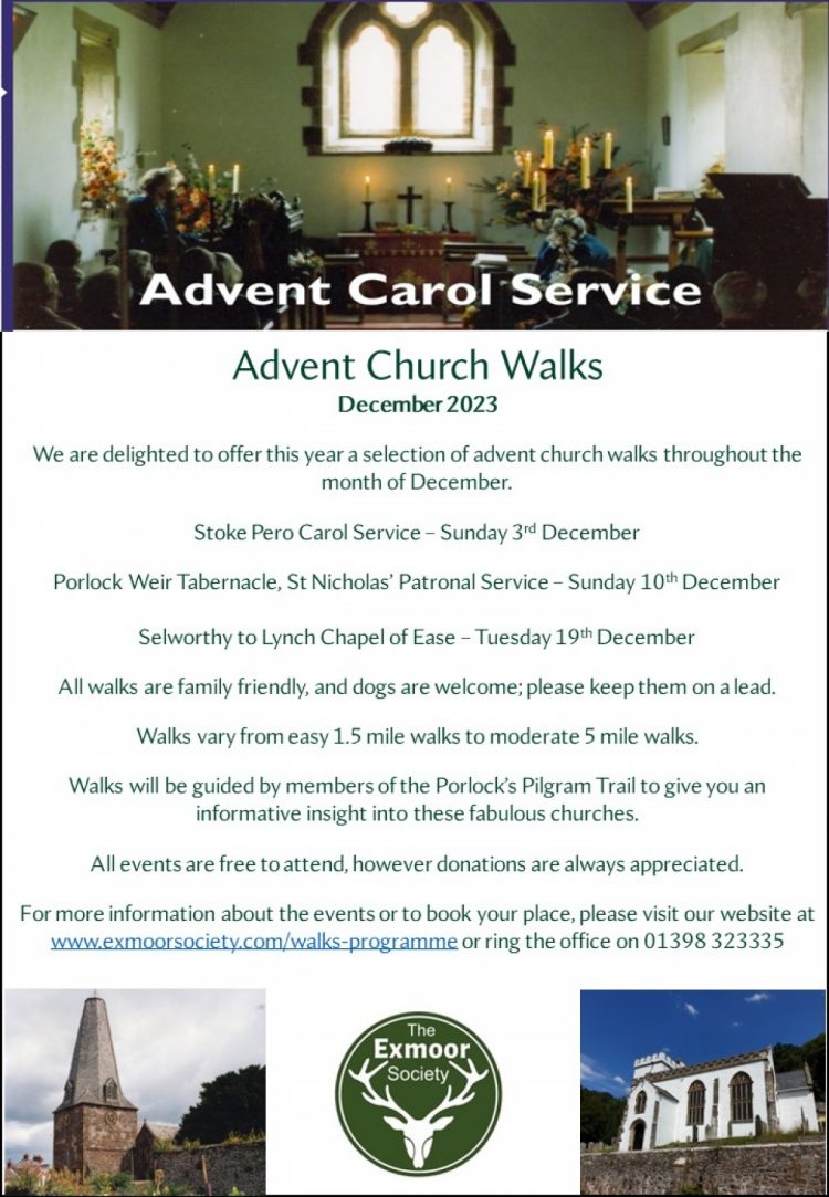 advent carol service walks